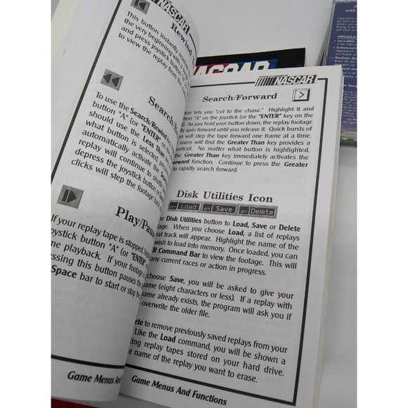 Vtg bundle set of 2 NASCAR Racing & Nascar Racing 2 PC Game CD-ROM - Picture 12 of 12